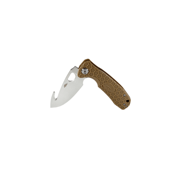 honeybadger large hook knife tan picture 2