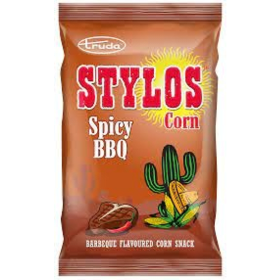 styllos corn snack bbq 125g picture 1