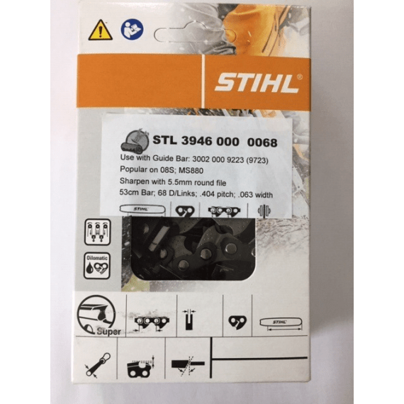 stihl 0 404 rapid super chainsaw chain 34 cutter picture 1