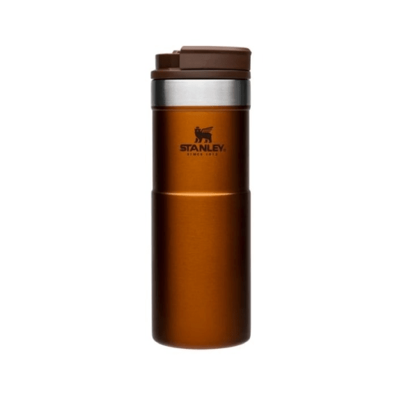 never leak travel mug