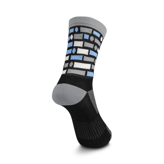 tmc morse code crew socks black picture 3