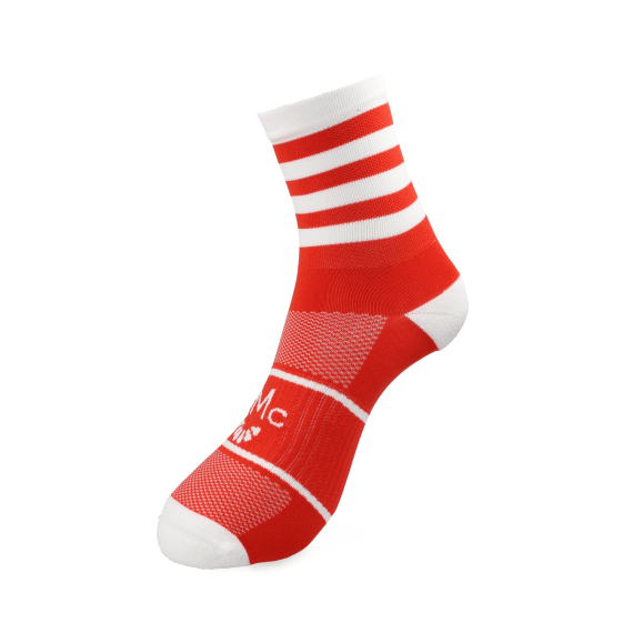 tmc remix mismatch crew socks red picture 1