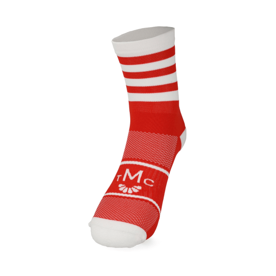 tmc remix mismatch crew socks red picture 2