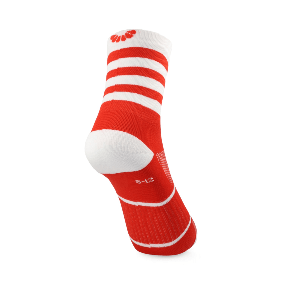 TMC Remix Mismatch Crew Socks Red Agrimark