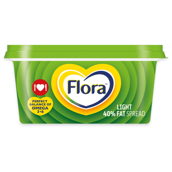 flora spread lite 40 fat tub 500g picture 1