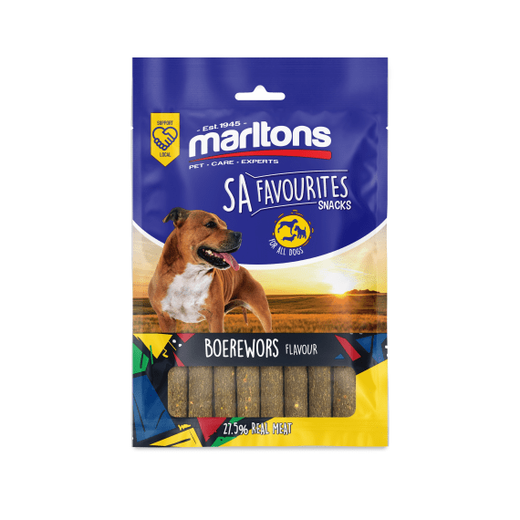 marltons sa favourites boerewors dog treat 100g picture 1