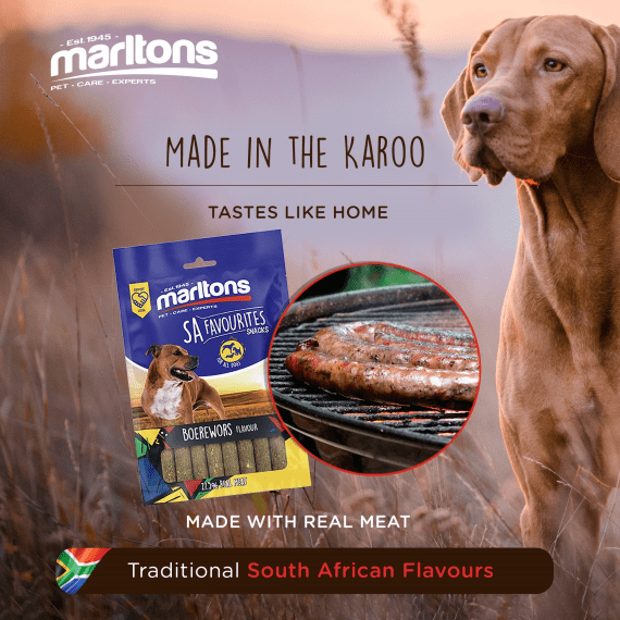 marltons sa favourites boerewors dog treat 100g picture 4