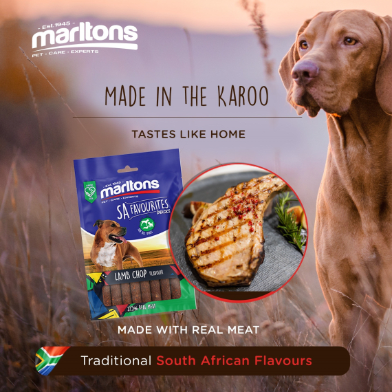 marltons sa favourites lamb chop dog treats 100g picture 4