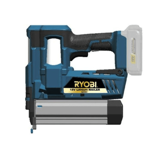 ryobi 18v li ion cordless nailer stapler picture 2