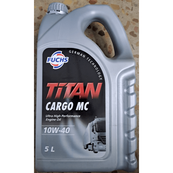 titan engine oil cargo mc 10w40 5l picture 1