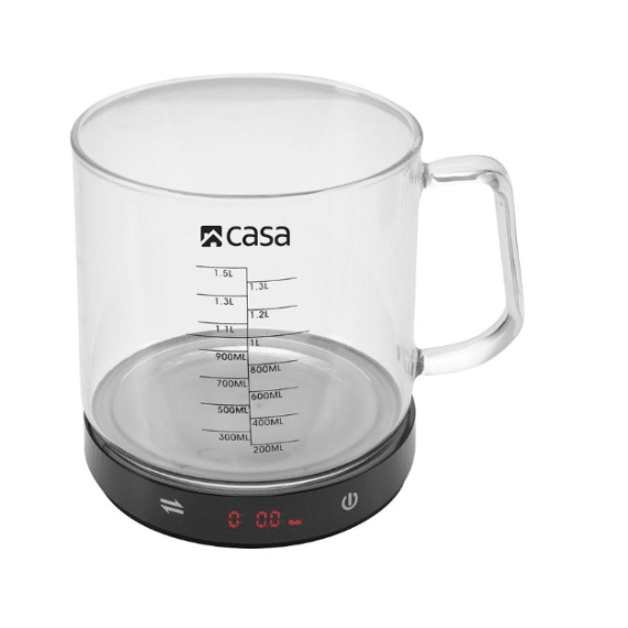 casa kitch scale g jug clear black 1ea picture 1