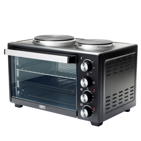 defy 30l mini oven with 2 hotplates picture 2