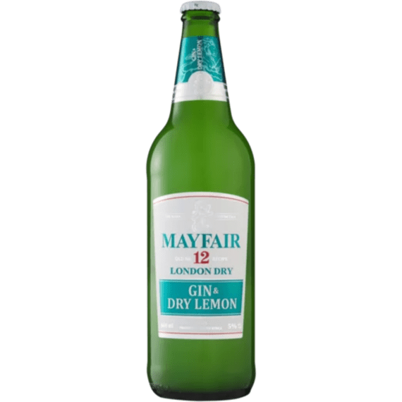 mayfair gin dry lemon cider 660ml picture 1