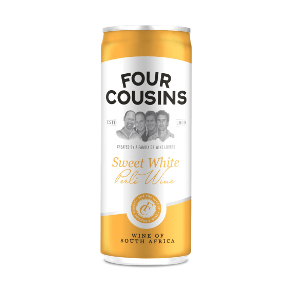 four cousins sweet white perle wine 250ml picture 1