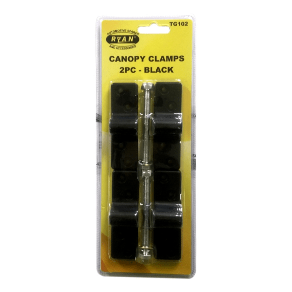 ryan canopy clamp 2pc black picture 1