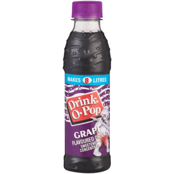 drink o pop concentrate grape 200ml picture 1