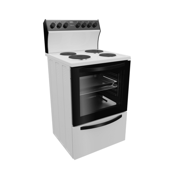 defy 60cm 4 plate electric stove white picture 1