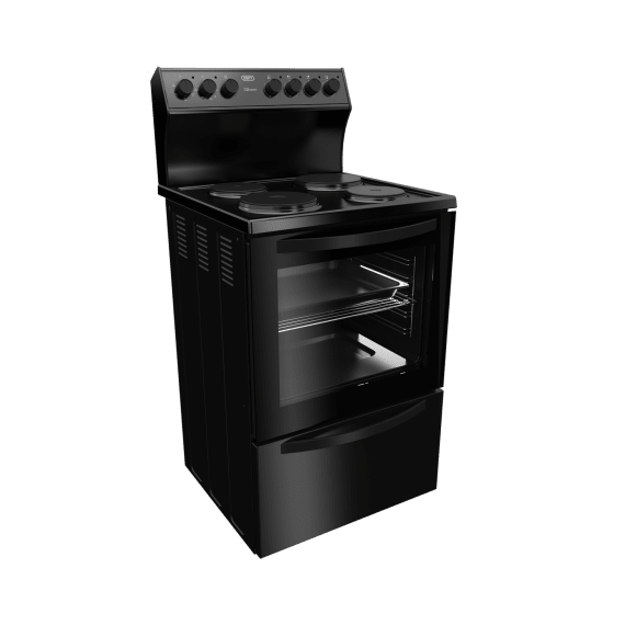 defy kitchenaire 600 black electric stove picture 1