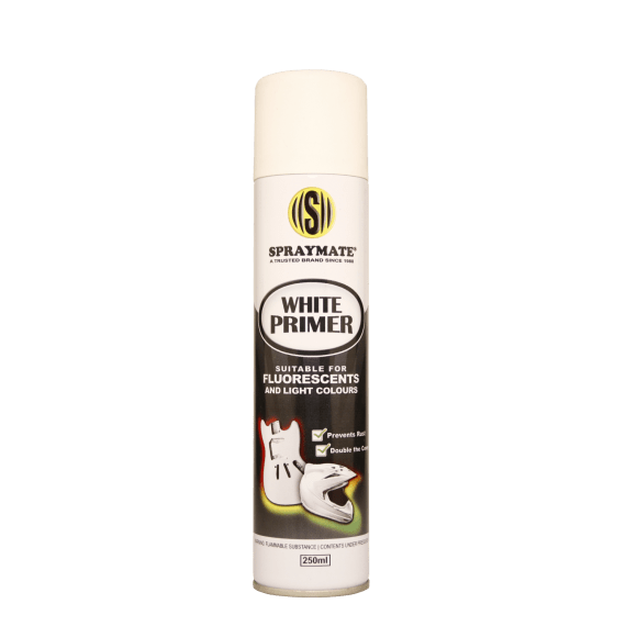 spraymate primer white 250ml picture 1