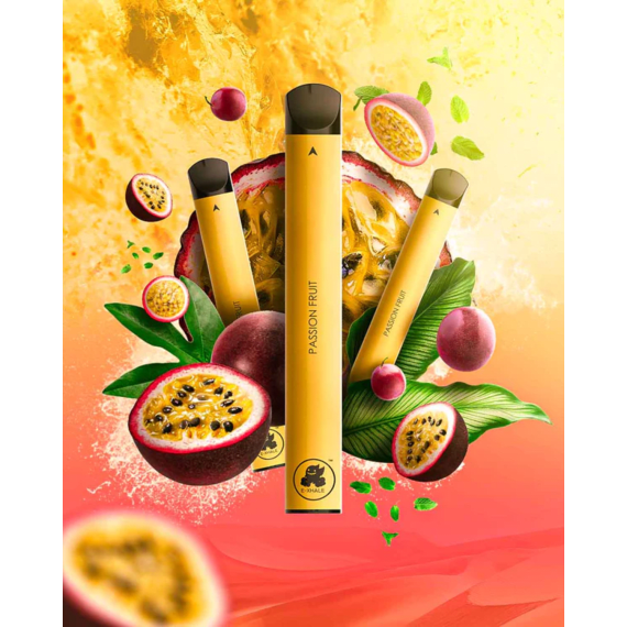 e xhale passion fruit 900 puff 5 10ml picture 1