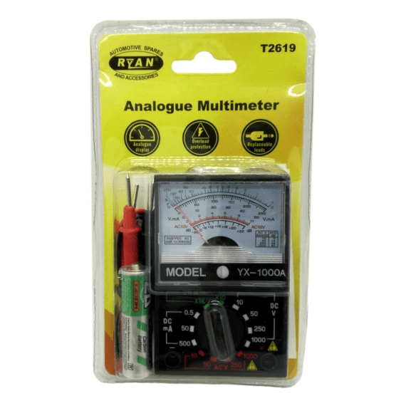 ryan tester multimeter analogue picture 1