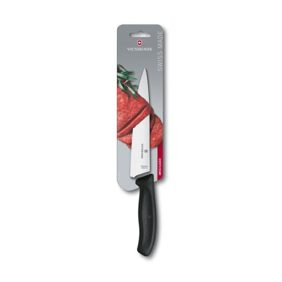 victorinox kitchen and carving knife 19cm black picture 1