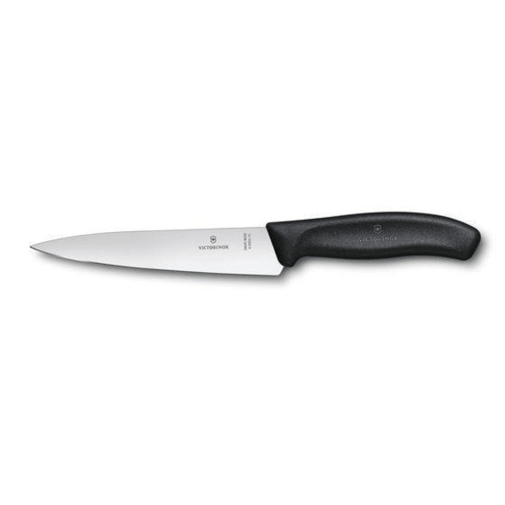 victorinox kitchen and carving knife 15cm black picture 1