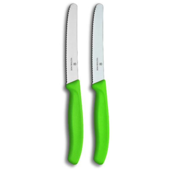 victorinox classic table knife set green picture 2