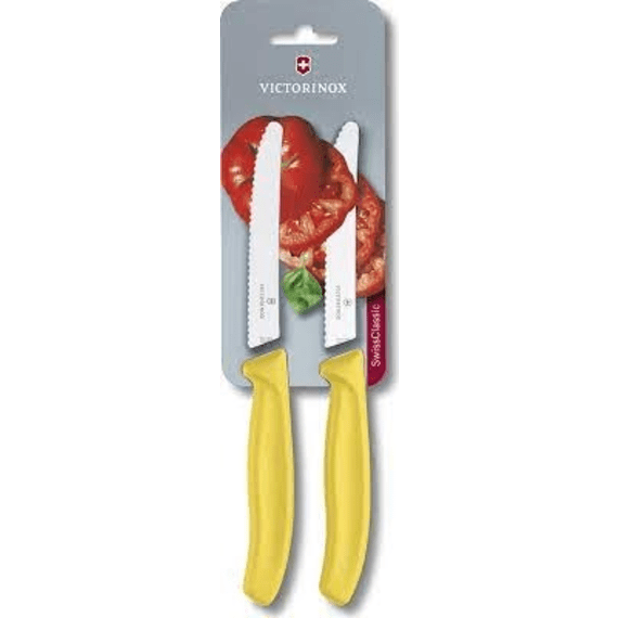 victorinox classic table knife set yellow picture 1