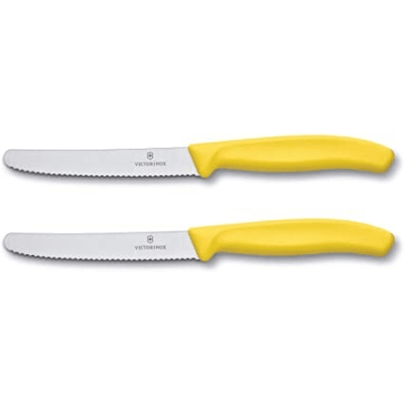 victorinox classic table knife set yellow picture 2