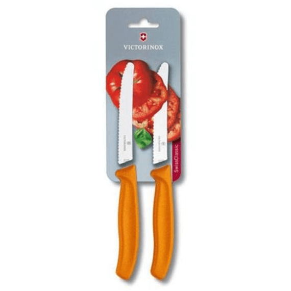 victorinox classic table knife set orange picture 1