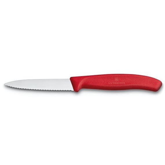 victorinox paring knife red serrated 8cm picture 1