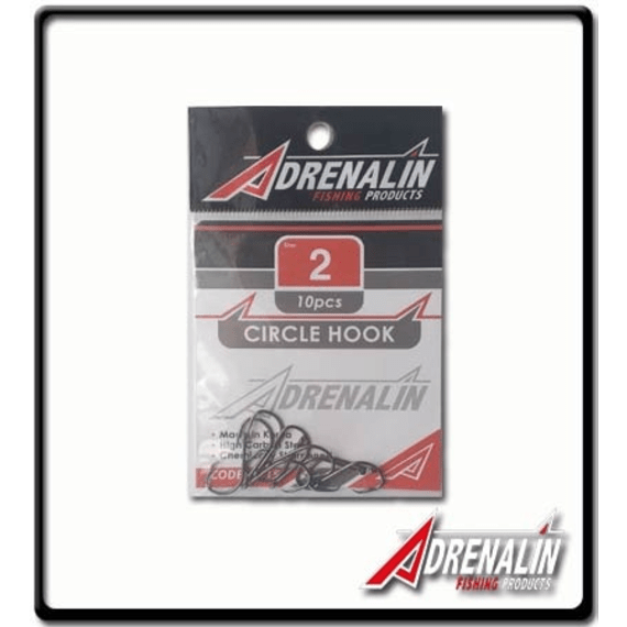 adrenalin circle hook 2 pack of 10 picture 3