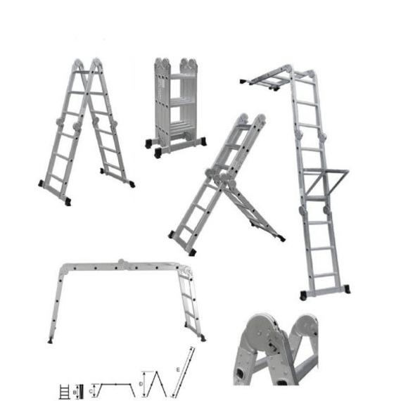 maxi ladder multipurpose pro aluminium picture 1