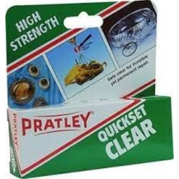 pratley quick set clear 40ml picture 1