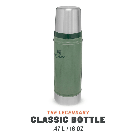 Stanley Classic Vacuum Flask 470ml Green Agrimark