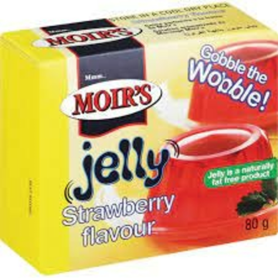 moirs jelly strawberry 80g picture 1