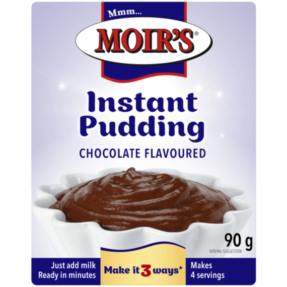 moirs instant pudding chocolate 90g picture 1