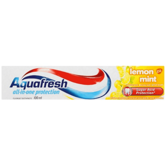 aquafresh tpaste lemon mint 100ml picture 1