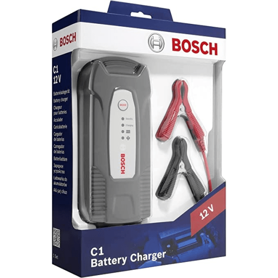 Bosch C3 6/12V Automatic Battery Charger (Lead Acid, Agm & Gel)