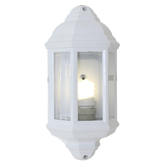 eurolux wall lantern 4panel wht up facing picture 1