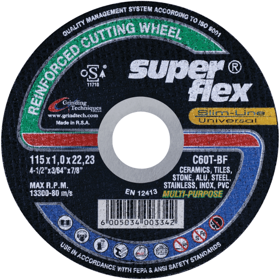 superflex cutting disc universal masonry picture 1