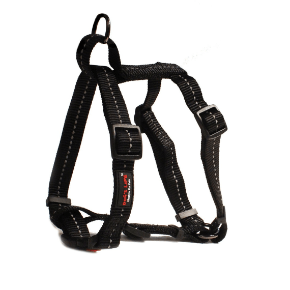 dog s life web harness black l picture 2