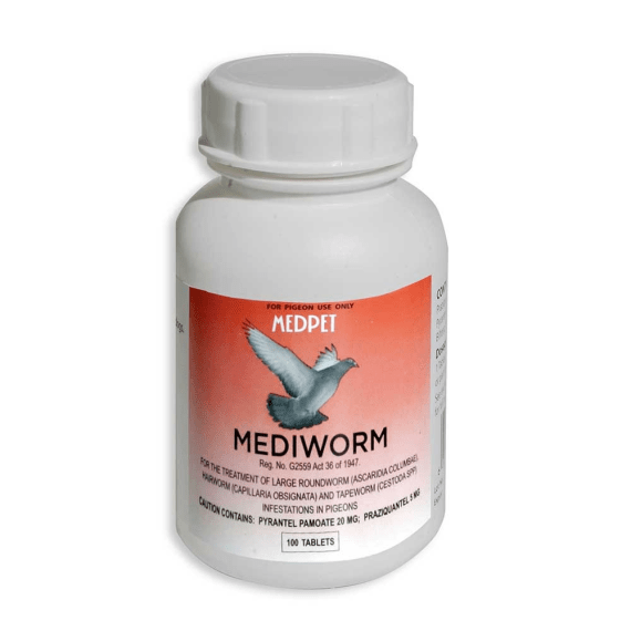 medpet mediworm 100 tabs picture 1