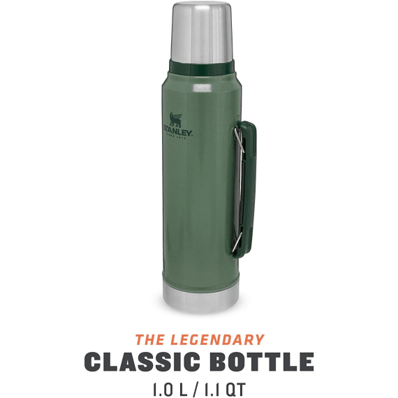 stanley classic vacuum flask 1l green picture 2