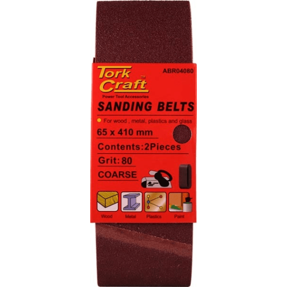 tork craft sanding belt 65x410mm 2 pack picture 1