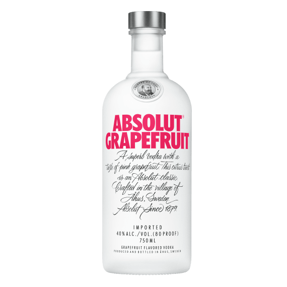 absolut vodka grapefruit 750ml picture 1