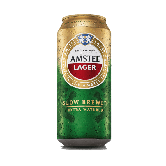 amstel lager beer long tom can 440ml picture 1