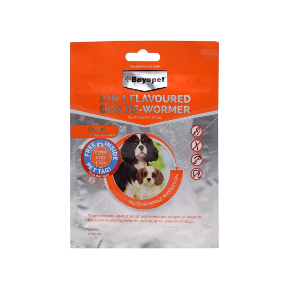 bayopet 3 in 1 dog de wormer picture 1