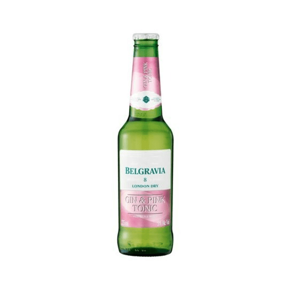 belgravia gin pink tonic 275ml picture 1